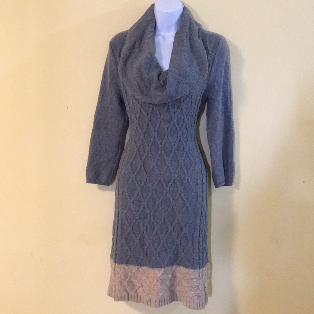 {Anthro} Sparrow Cowl neck Sweater Tunic